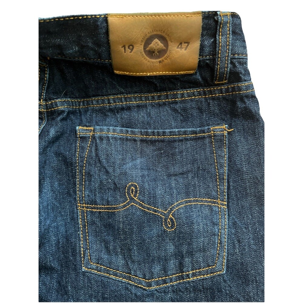 LRG TRUE FIT JEANS SZ 31x29 BLUE DENIM LIFTED RESEARCH GROUP MENS SINCE 1947